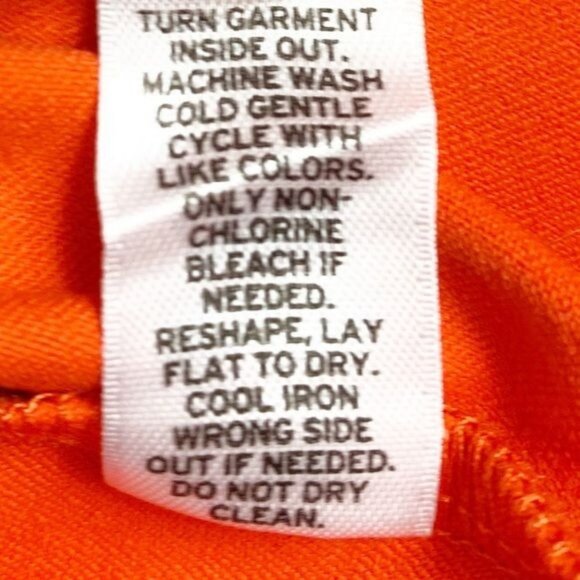 Leith Cutout Coral/Orange Shimmer Dress Size Small ASO Aria Pretty Little Liars - Picture 12 of 13